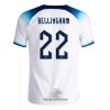 Officiële Voetbalshirt Engeland BELLINGHAM 22 Thuis WK 2022 - Heren